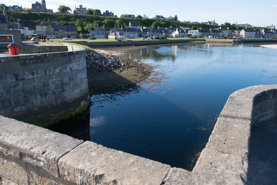 Lossiemouth, Seatown, Canal Bridge